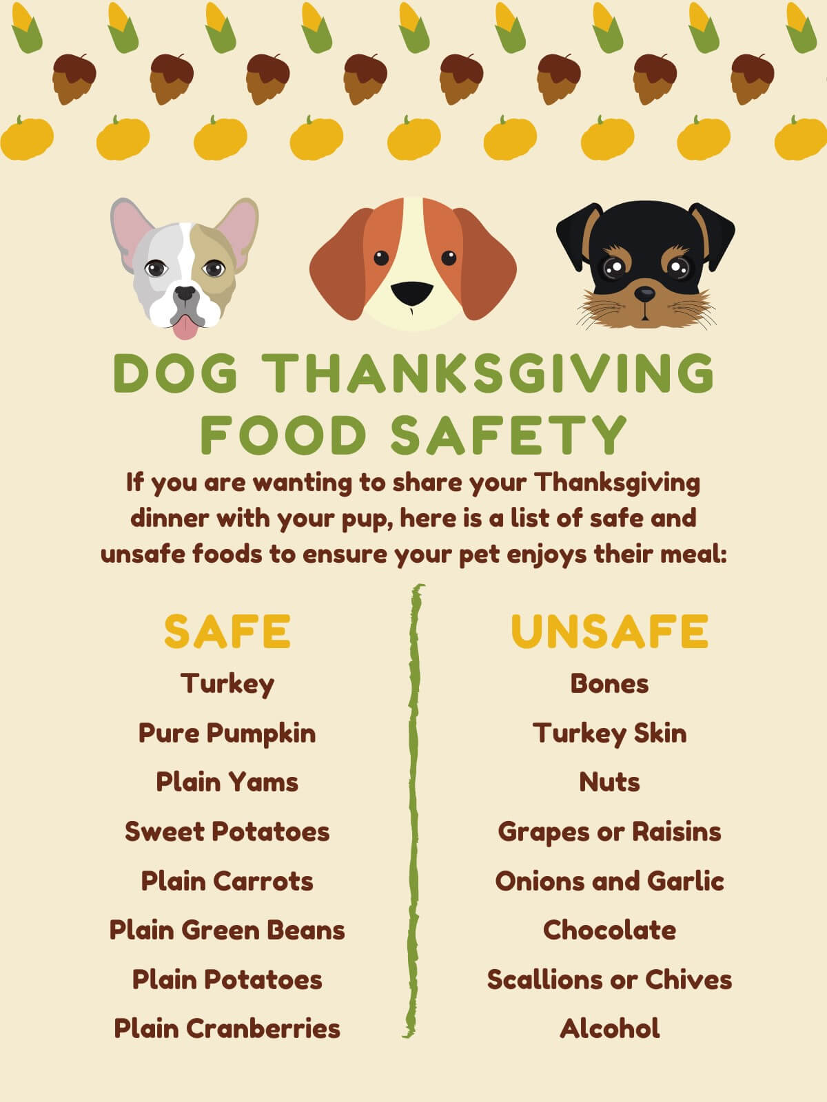 How to safely treat your pet to a Thanksgiving meal Shaya